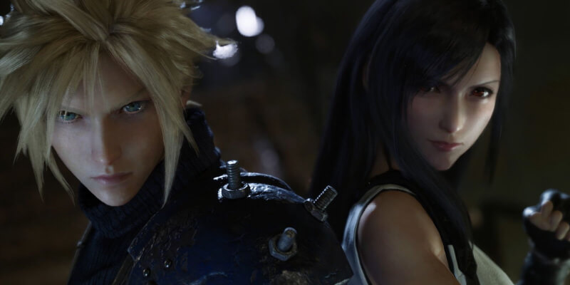 Cloud z Final fantasy VII