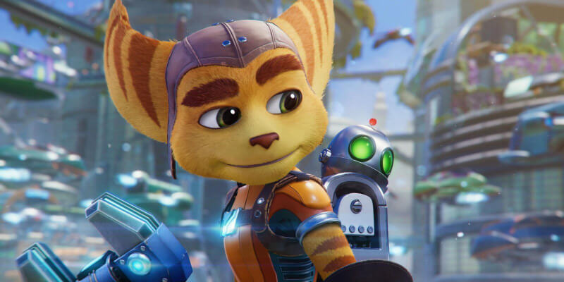 Hlavní postava Ratchet Clank