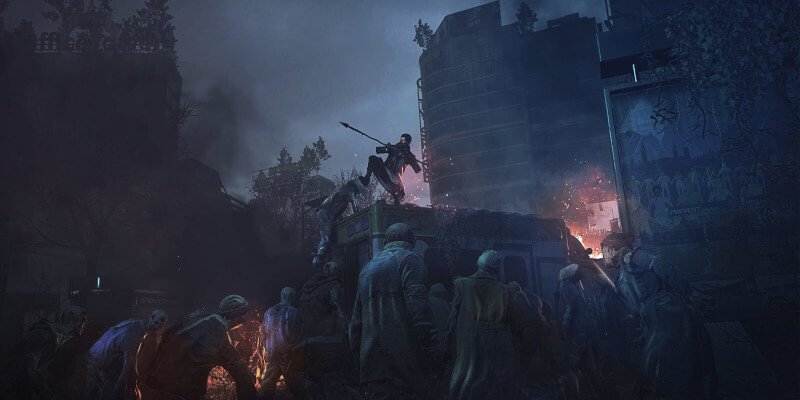 Apokalyptická scéna ze hry Dying Light 2: Stay Human