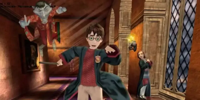 Gameplay hry Harry Potter a kámen mudrců