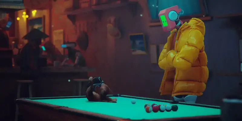 V kůži toulavé kočky ve hře Stray