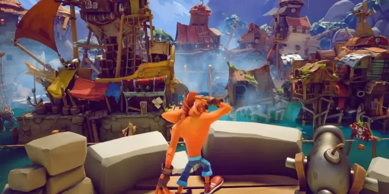 Hlavní hrdina Crash ve hře Crash Bandicoot 4