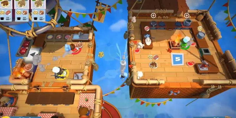Overcooked gameplay