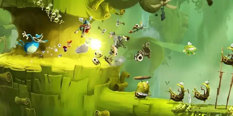 Rayman Legends gameplay