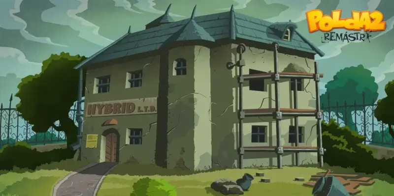 Úvodní scéna z připravované hry Polda 2 remaster