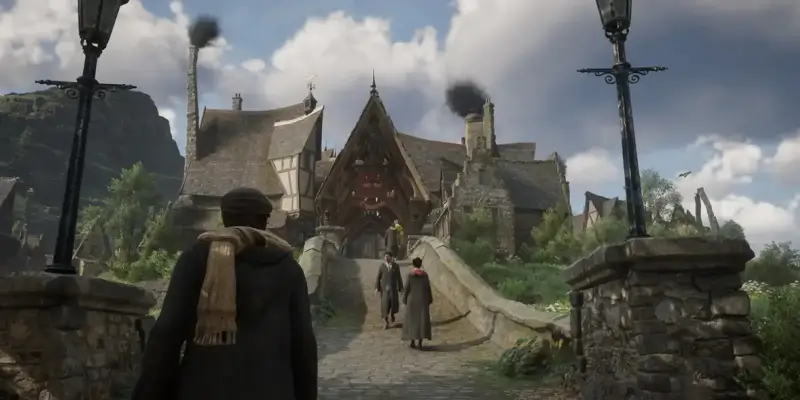 Úprava hlavního hrdiny ve hře Hogwarts Legacy