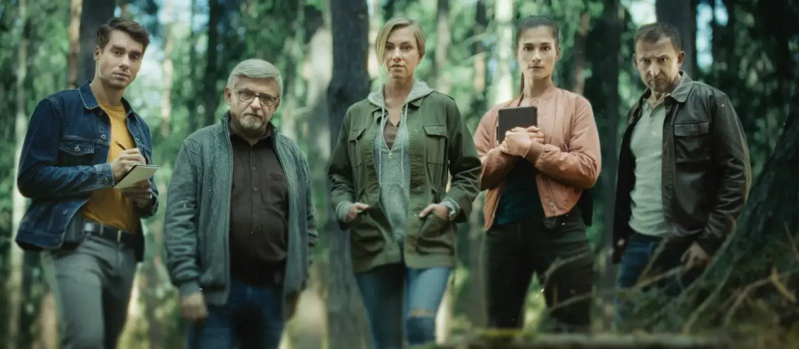 Seriál Odznak Vysočiny - hlavní protagonisté příběhu