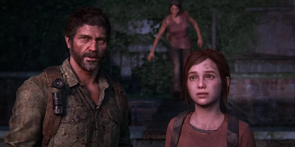 Joel a Ellie ze hry The Last of Us