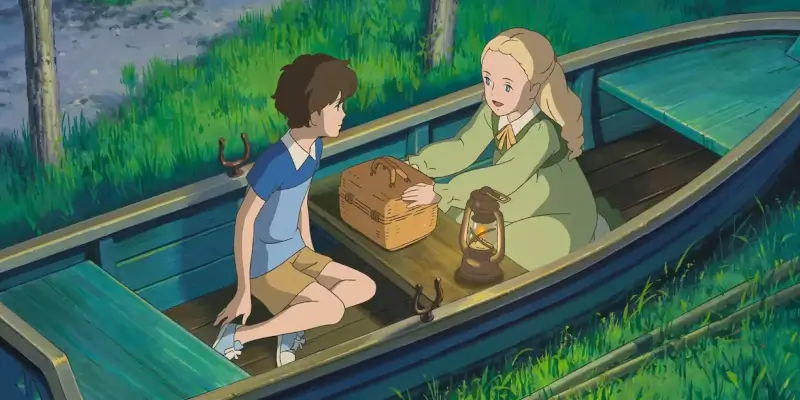 Anime film Léto s Marnie na Netflixu, hlavní hrdinka Anna.