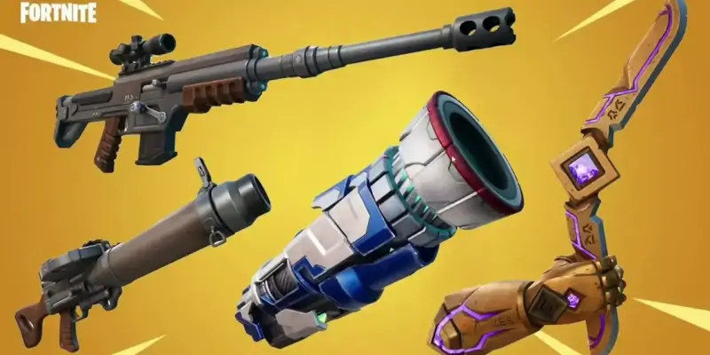 Fortnite CH4 S3 zbraně