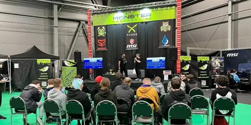 Hlavní esportová stage na FOR GAMES 2023