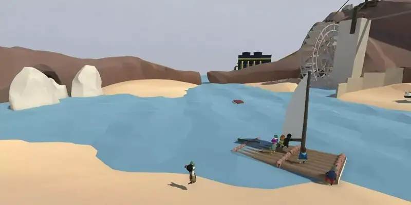 Postavička Bob ze hry Human Fall Flat