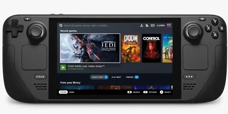 Herní konzole Steam deck