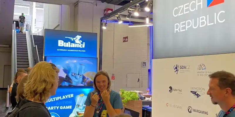 Český stánek na Gamescom 2023