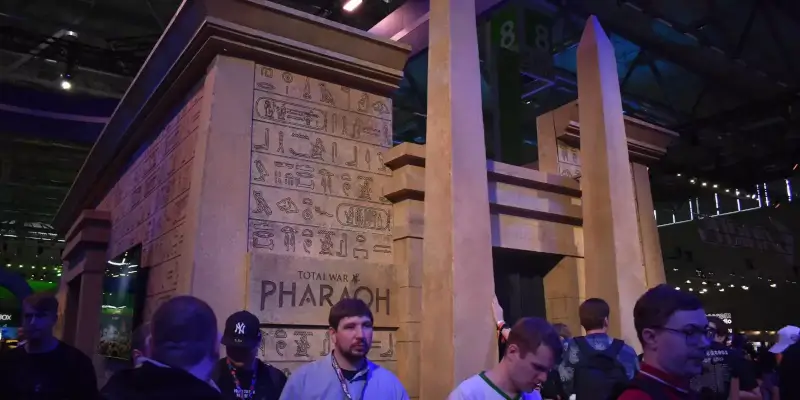 Prezentace hry Total War: Pharaoh na Gamescomu 2023