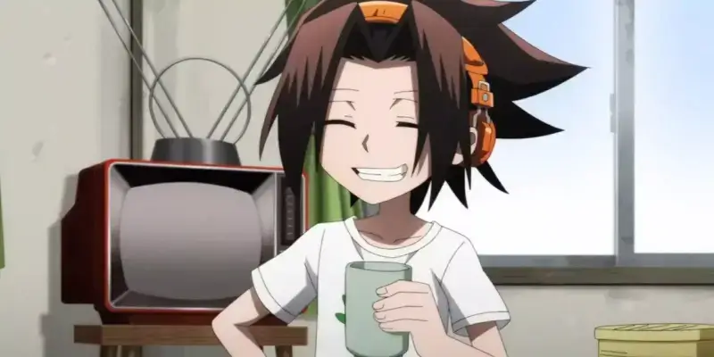 Hlavní hrdina Yoh Asakura v seriálu Král šamanů