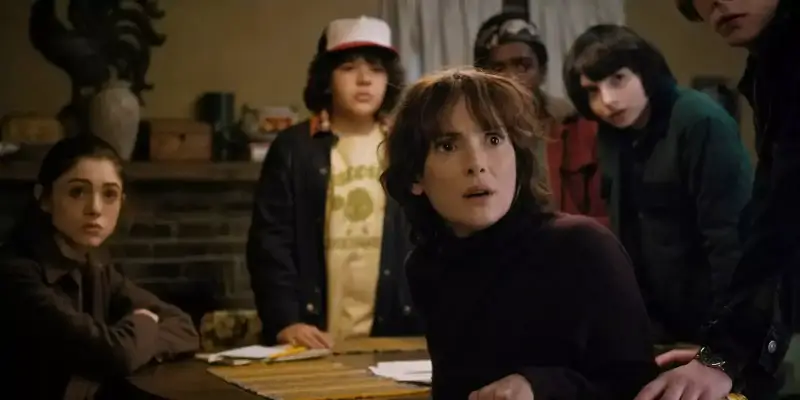 Hlavní hrdinové druhé série Stranger things