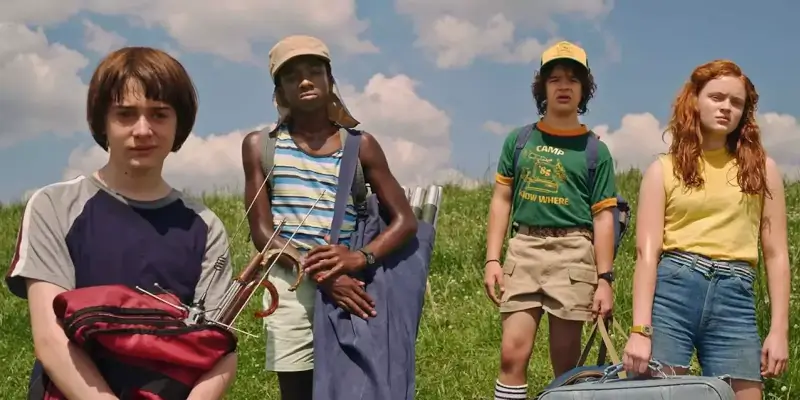 Hlavní hrdinové třetí série Stranger things