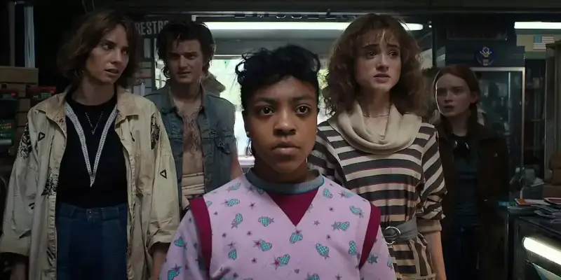 Hlavní hrdinové čtvrté série Stranger things