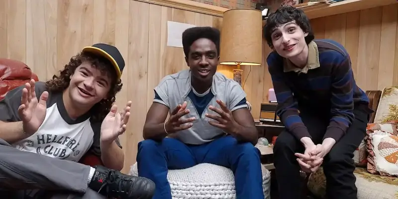 Hlavní hrdinové páté série Stranger things