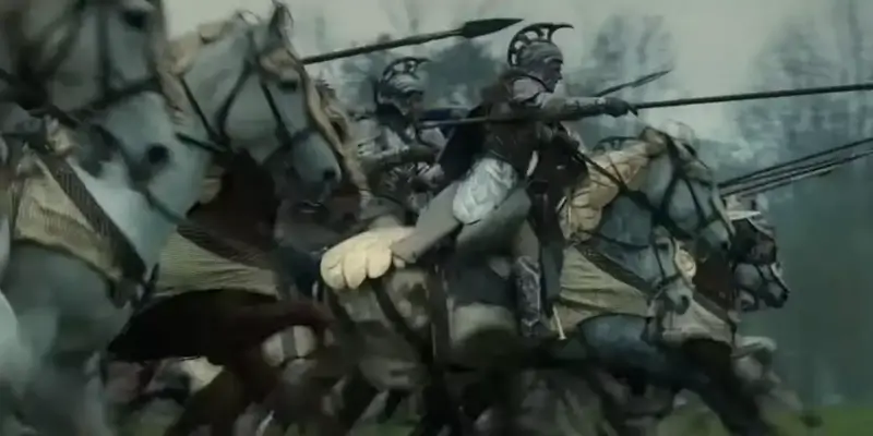 Elfové v bitvě o Eregion proti Sauronovým vojskům