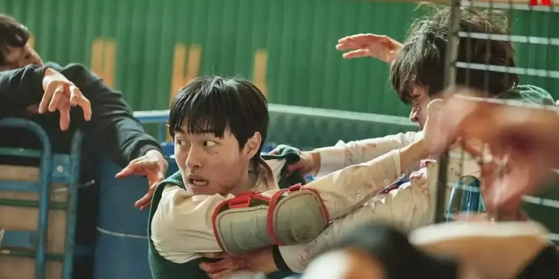 Hrdinové z filmu All of Us are Dead