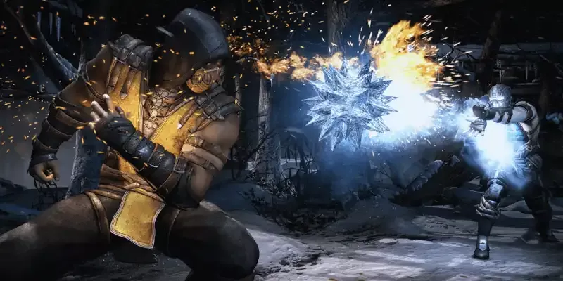 Screenshot ze hry Mortal Kombat X.