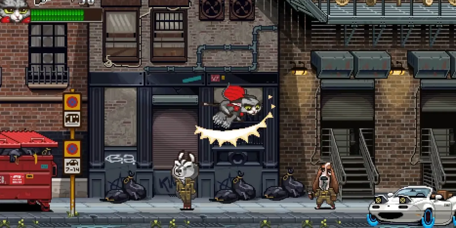 Gameplay ze hry SuperCatboy