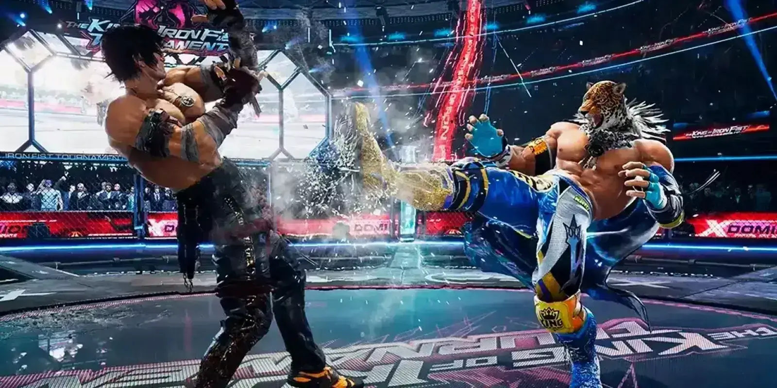 Souboj s herním mechanismem Heat ve hře Tekken 8