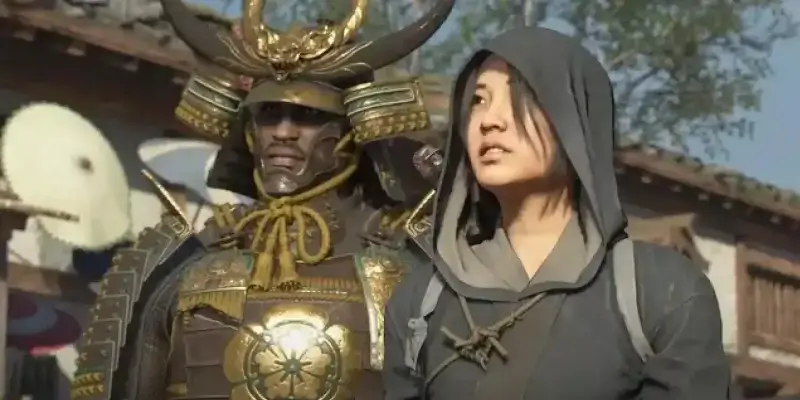 Hlavní hrdinové Naoe a Yasuke