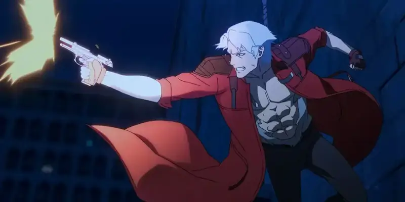 Hlavní hrdinové v anime Devil May Cry na Netflixu