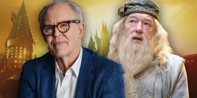 Albus Brumbál v novém seriálu Harry Potter.