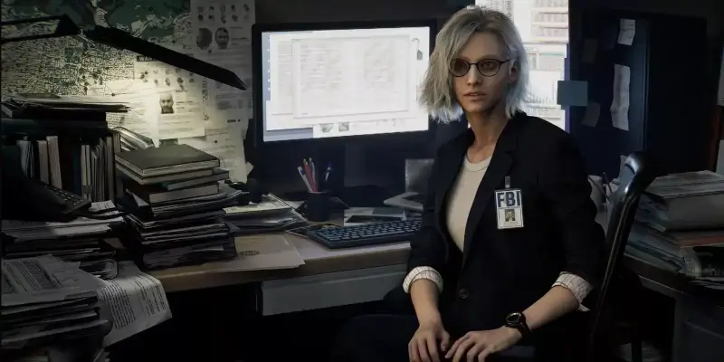 Hrdinka Grace Ashcroft ze hry Resident Evil Requiem