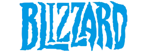 Logo firmy Blizzard Entertainment.