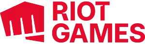 Logo firmy Riot Games.