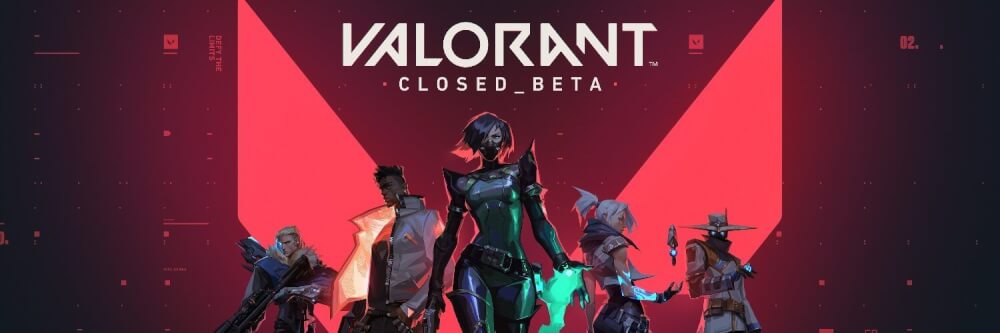 Valorant - Closed beta. Agenti a logo.