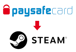 Logo Steamu a paysafecard