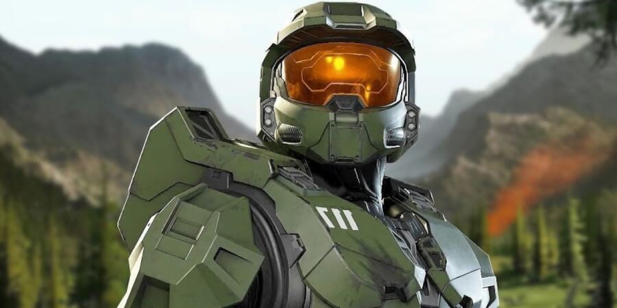 Hlavní postava ze hry Halo