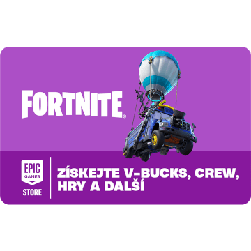 Dárková karta Fortnite