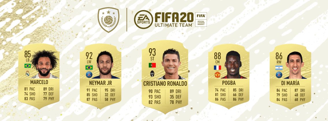 Hráči FIFA Ultimate Team 2020. Možné budoucí legendy.